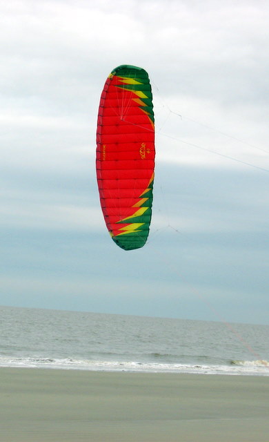 photo of a kite at the edge of the window